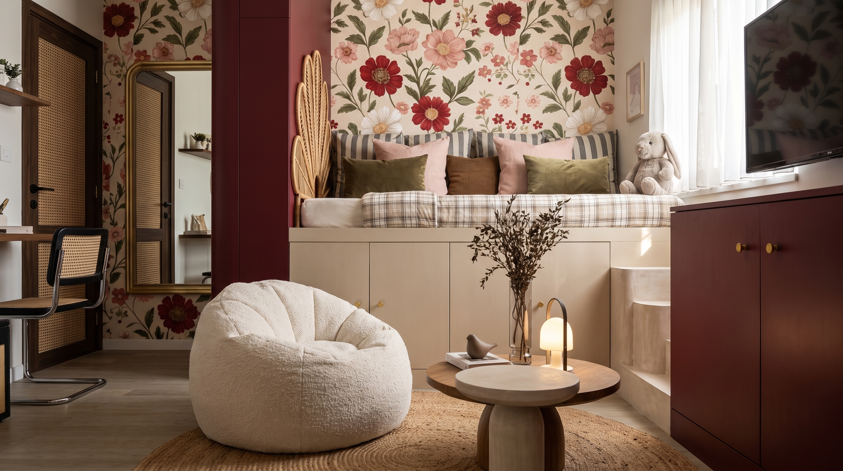 Chambre florale